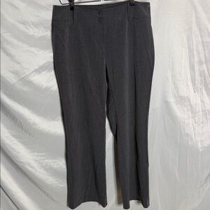 AB Studio Gray Tailored Trousers